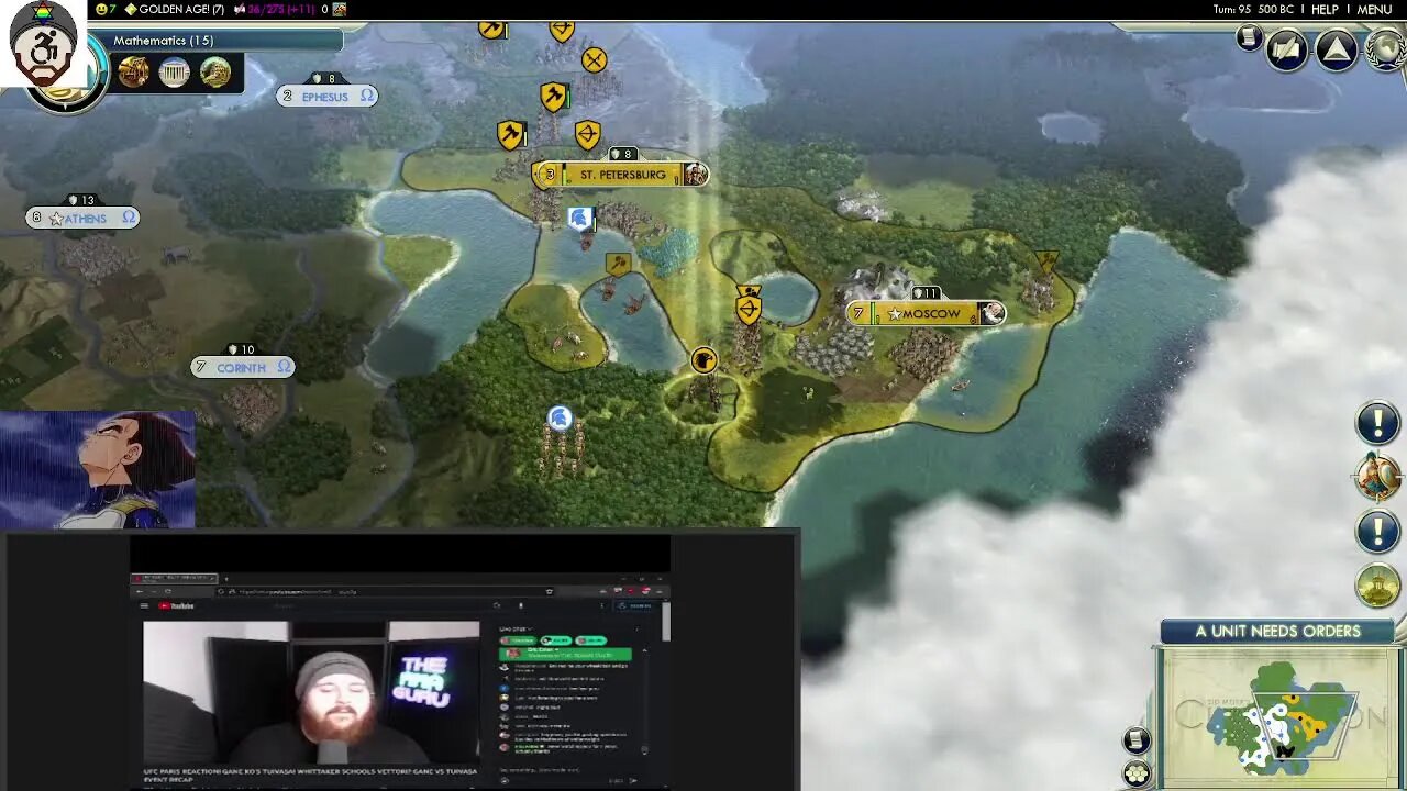 not MMA Guru - Editing videos while I play Civilization 5