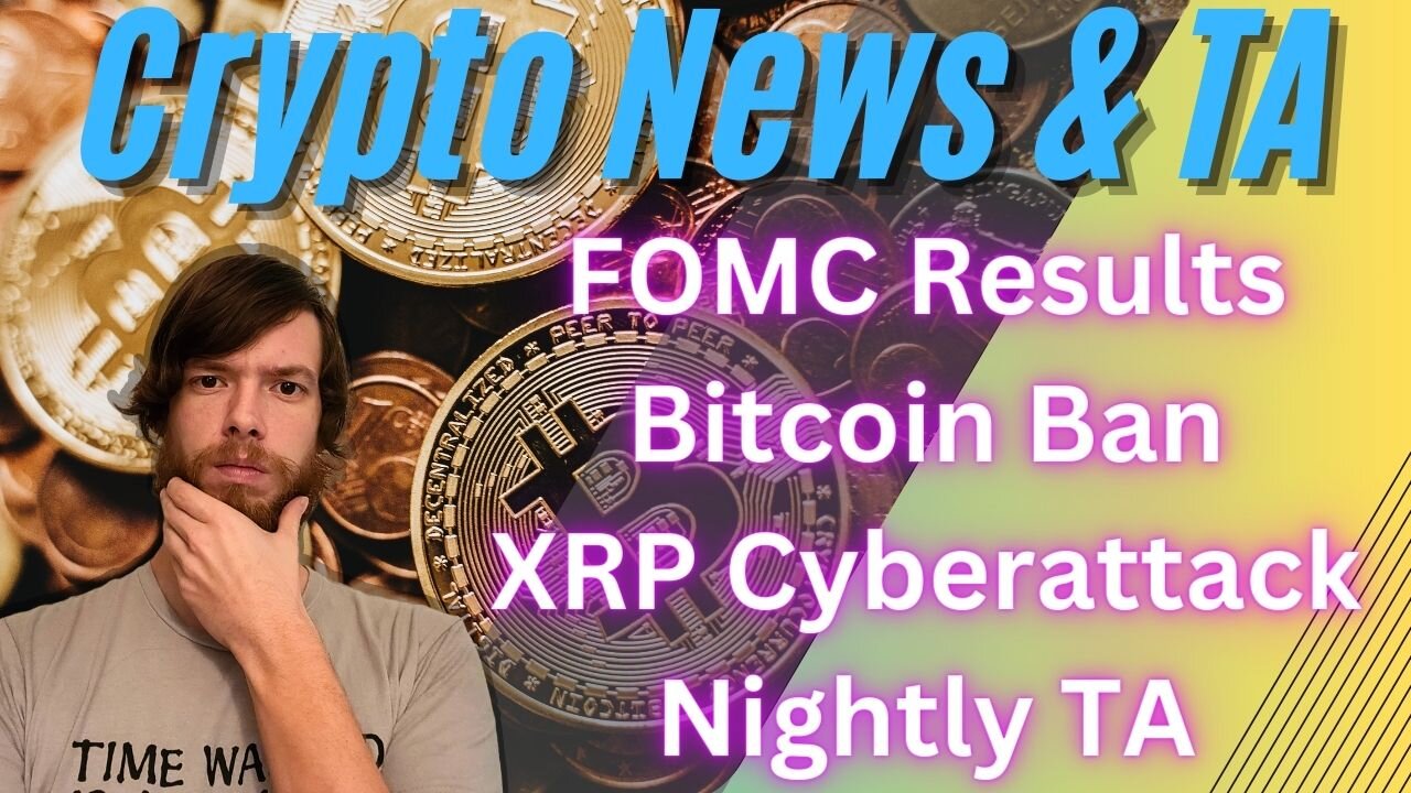 FOMC Results, Bitcoin Ban, XRP Cyberattack, Nightly TA EP 478 1/31/24