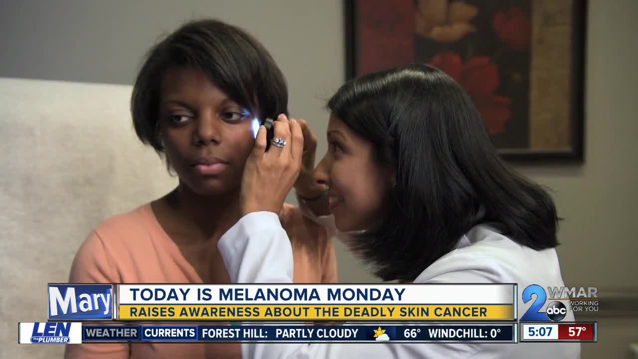 Health experts say Mat 6th is Melanoma Monday, to raise awareness about the deadly skin cancer