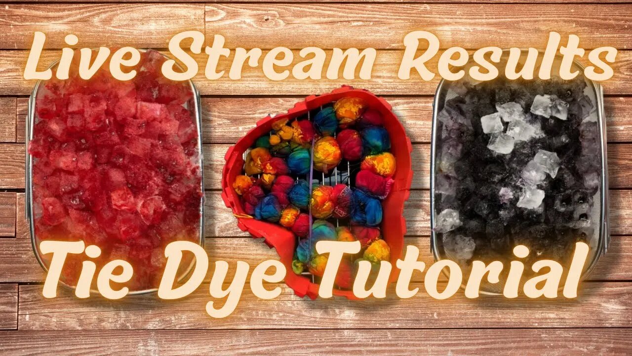 Tie-Dye Designs: Geode & Watercolor Ice Dyes