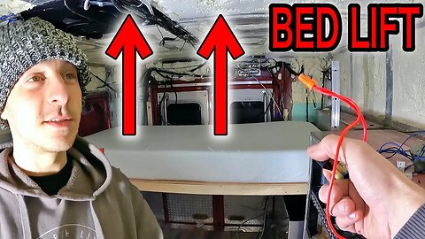 Van Life Bed Lift | Ambulance Conversion - Episode 5