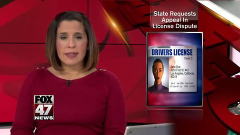 Michigan asks higher court to intervene in license dispute