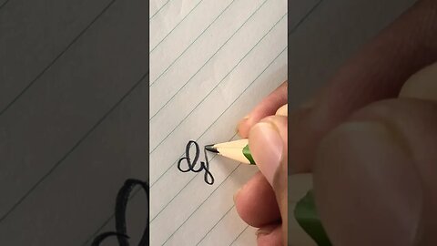 Learn cursive handwriting 💕‼️ #shortsvideo