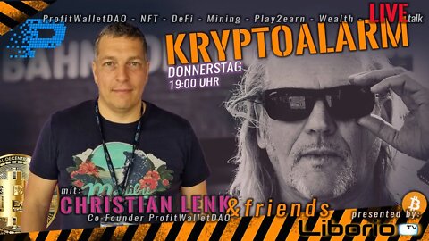KRYPTOALARM am Donnerstag, um 19:00 Uhr