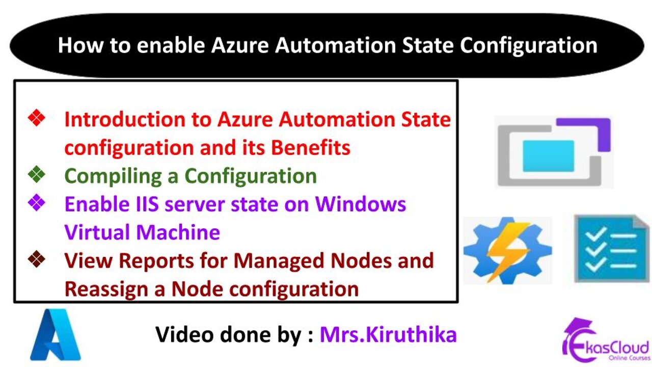 #How to enable Azure Automation State Configuration - EkasCloud - English