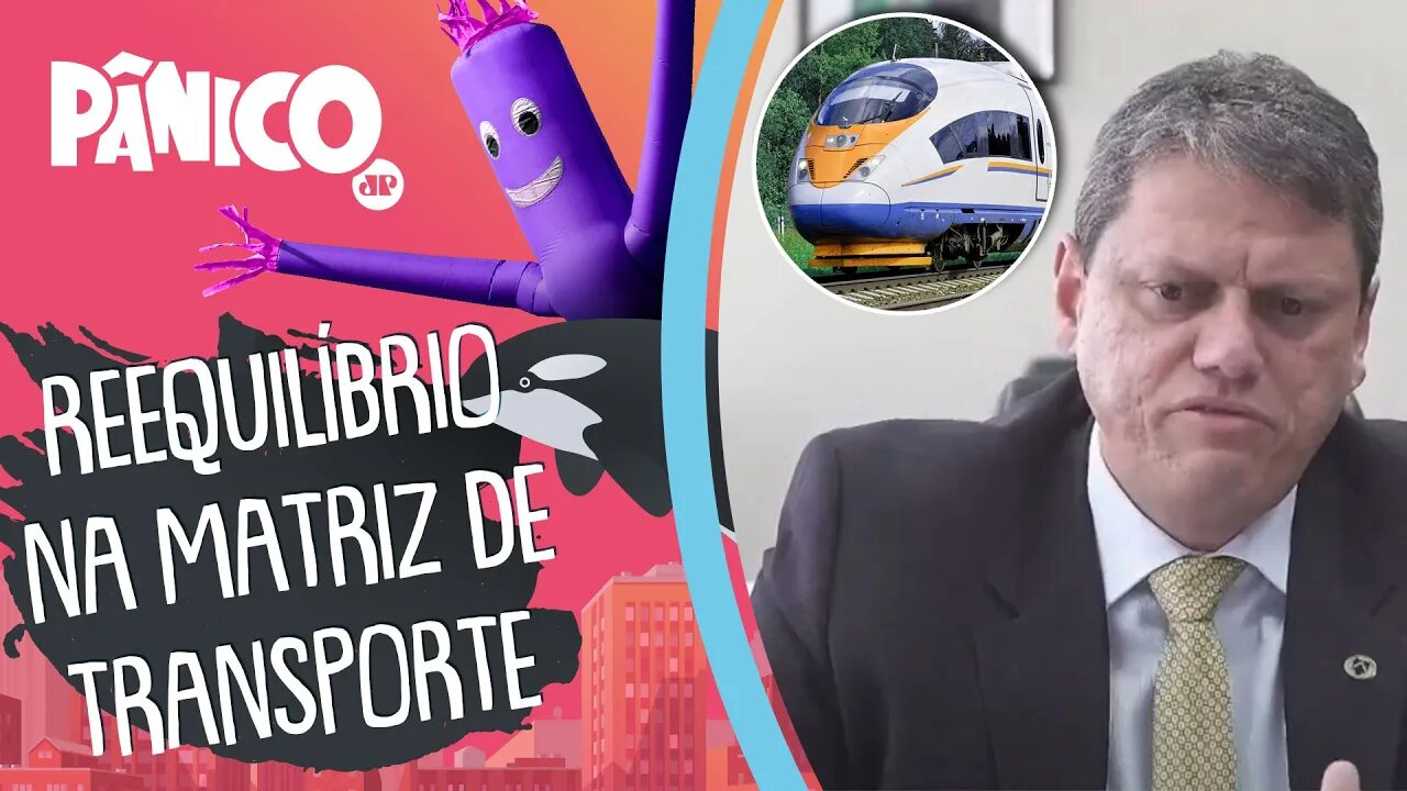 Tarcísio Gomes de Freitas: 'O PROJETO DO TREM BALA ESTÁ ENTERRADO'