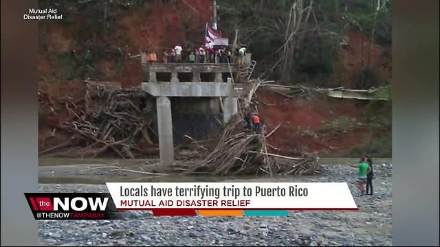 Locals terrifying trip to Puerto Rico as police raided them