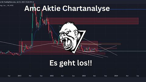 AMC Aktie Chartanalyse Update - Nachbörslich 70% - das erwarte ich jetzt!