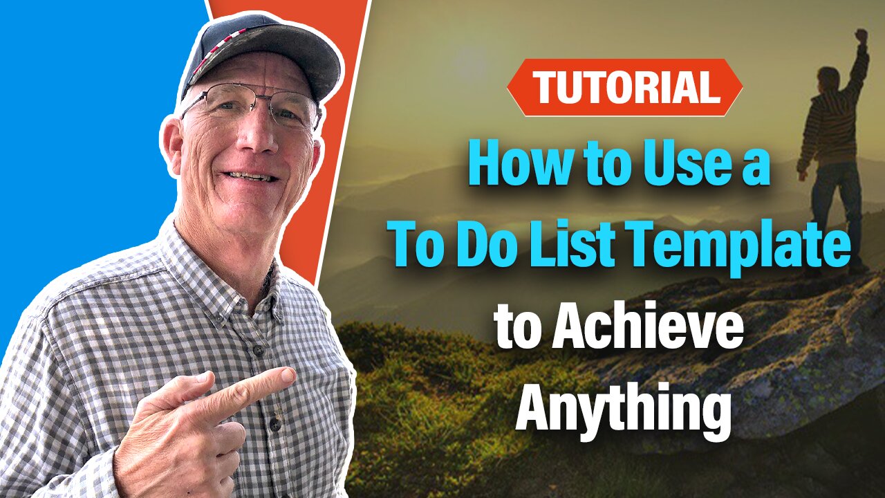 To Do List Template Tutorial - How To Use a To Do List to Achieve Anything