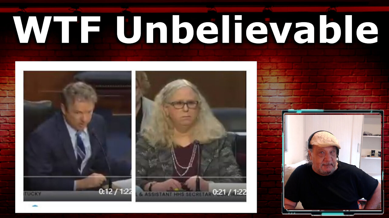 Senator Rand Paul DESTROYS Dr. Rachel Levine