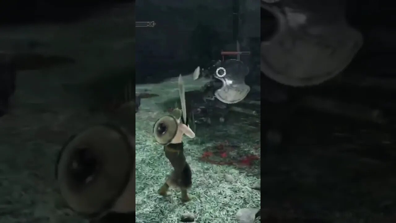 The pursuer rematch at Lost Bastille #shorts #darksouls2