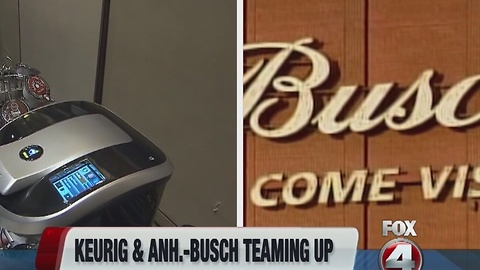 Keurig and Annheuser-Busch to create boozemaker