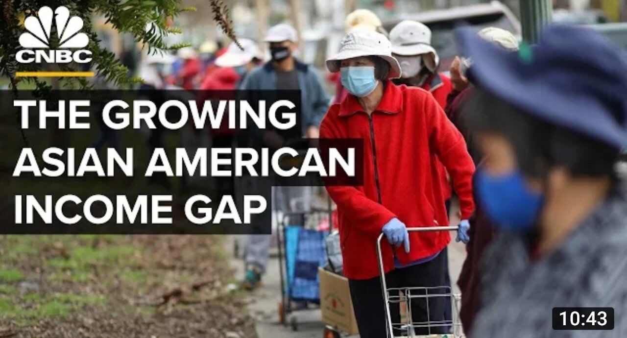How income Inenquality become a big issue among asian americans