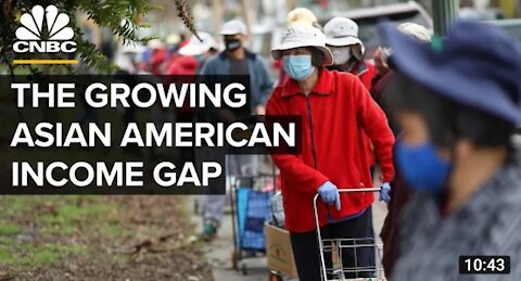 How income Inenquality become a big issue among asian americans
