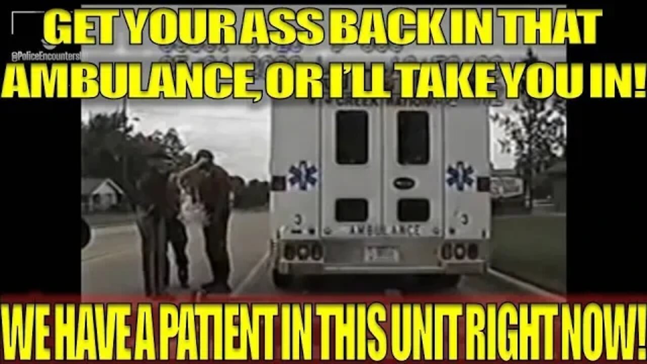 Get Your Ass Back In That Ambulance! | Full Video of OHP Trooper Altercation With EMT In 2009