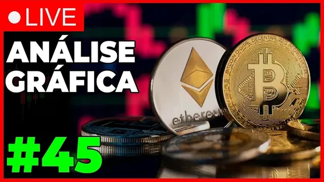 ANÁLISE CRIPTO #45 - DUMP NO BITCOIN E AGORA??? - #bitcoin #agix #sdao #criptomoedasaovivo