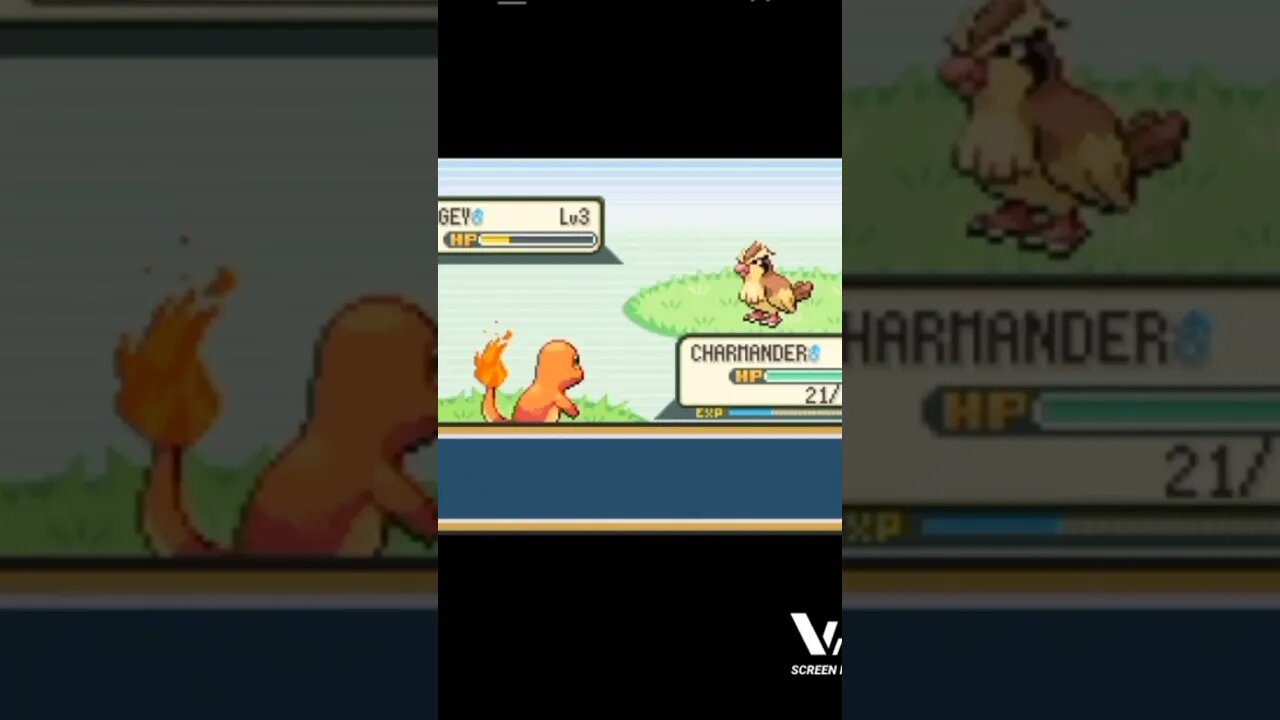 Início de jogo #gaming #game #gba #pokemon