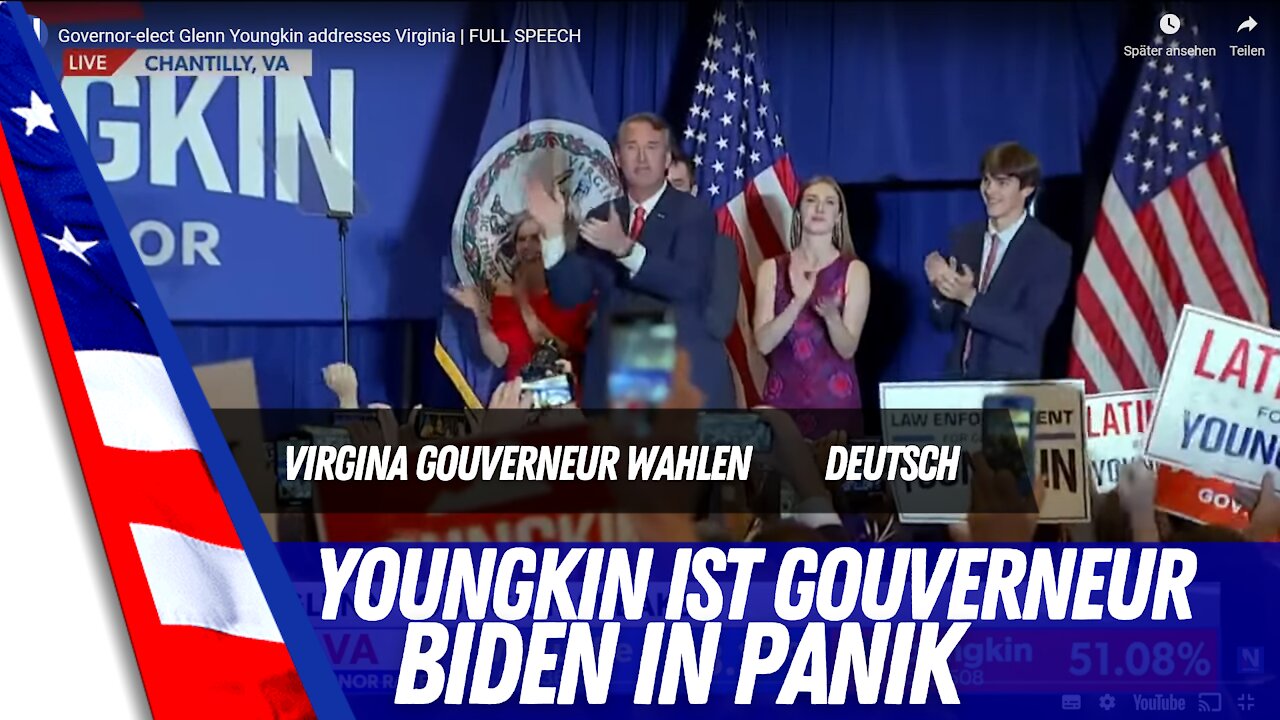 Biden zittert – Virginia feiert.