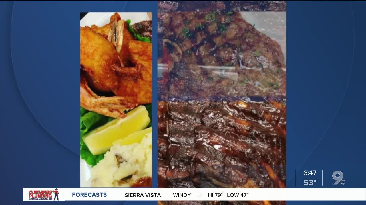 Garrett's Family Steakhouse selling takeout meals