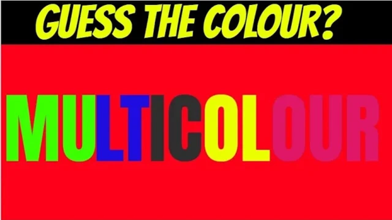 99.9% Of Humans Don't Know These Colors