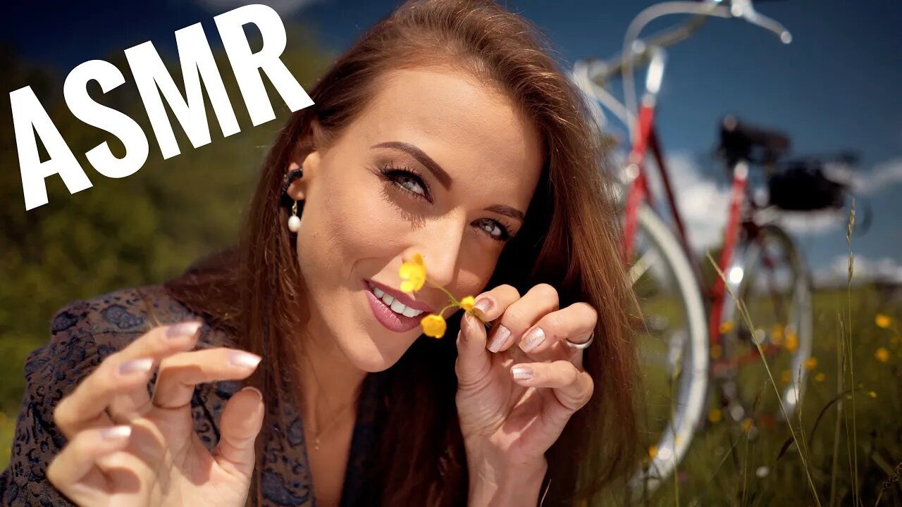 ASMR Gina Carla 🚴🏻‍♀️ Follow Me Into Nature! Relaxing Spring Time!