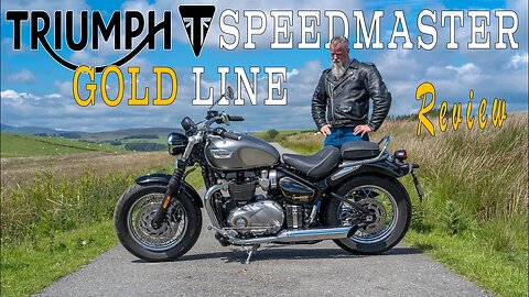 Our Favourite Triumph! The Bonneville Speedmaster Gold Line Special Edition Motorcycle Review 2022