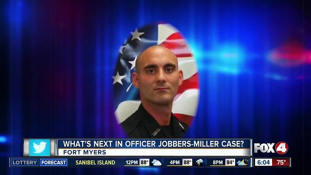 Fallen Fort Myers Police Officer Adam Jobbers-Miller rests at Fort Myers Funeral Home