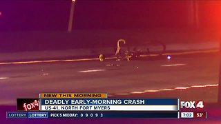 Bicyclist killed in North Fort Myers crash overnight