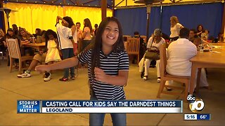 Kids Say the Darndest Things reboot casting call held at Legoland