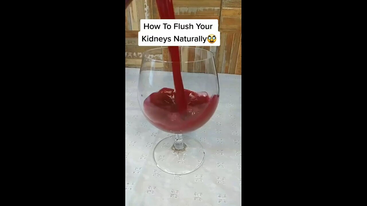 Flush Your Kidneys