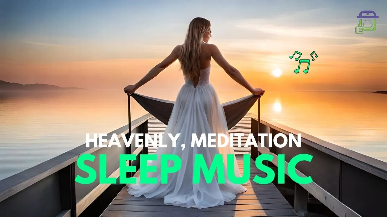 Indulge in Heavenly Sleep Music- a collection of calming tunes that aid in a relaxed sleep.