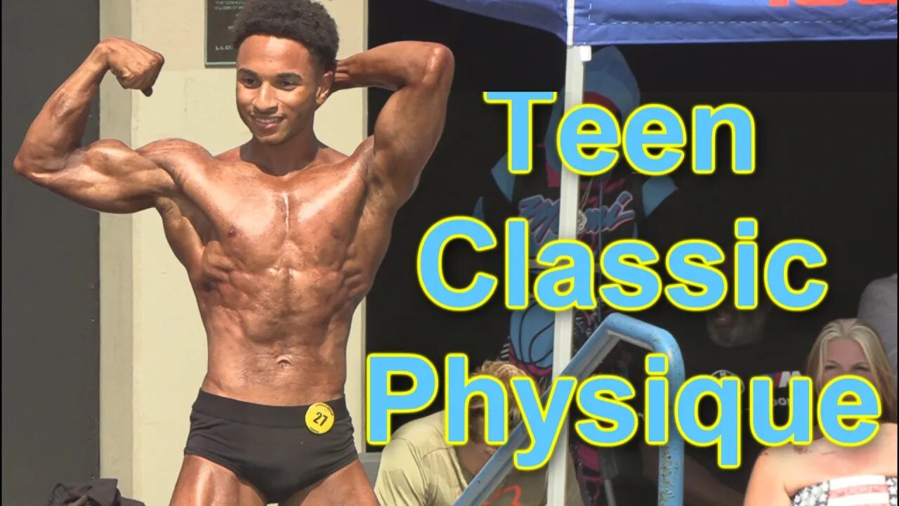 Teen Bodybuilder Jeremy Stafford Posing Routine