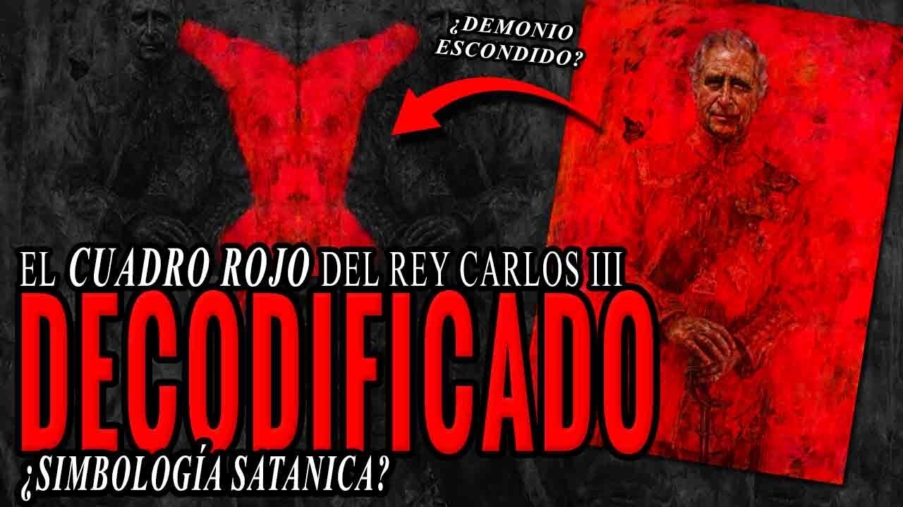 QUELLO CHE NESSUNO VI HA FATTO VEDERE DELLA PITTURA DEMONIACA DI RE CARLO III ANALISI COMPLETA il dipinto è stato presentato da Re Carlo III il 14 maggio 2024,analisi dettagliata del dipinto occulto e dei vari simboli massonici