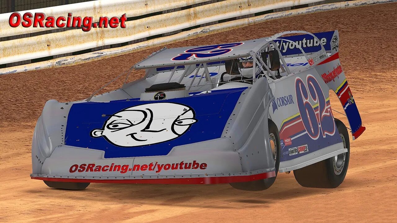 Late Model Time Trial, Ghosting, & Practice - Lincoln Speedway - iRacing Dirt #dirtracing #iracing