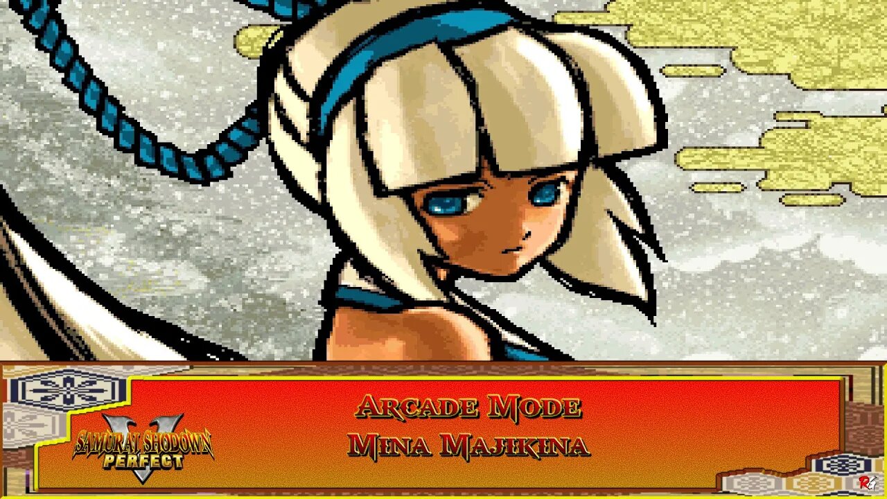 Samurai Shodown V: Perfect - Arcade Mode: Mina Majikina