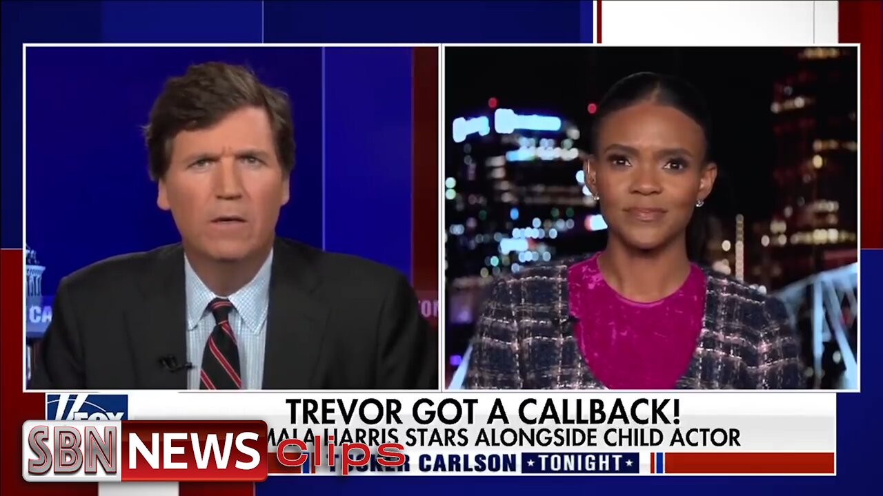 Tucker and Candace Owens Break Down Bizarre Kamala Harris Video - 4417