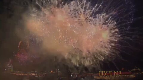 Victory Day fireworks in Moscow