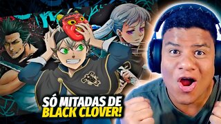 REAGINDO AS INCRÍVEIS MITAGENS EM BLACK CLOVER | React Anime Pro