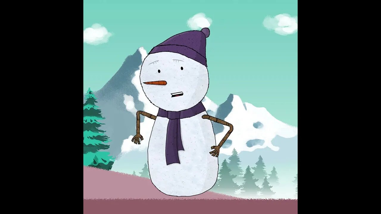 Snowman's appeal. #snowman #ytshorts #viral #shorts