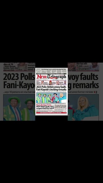 Today's Newspapers #newspapers