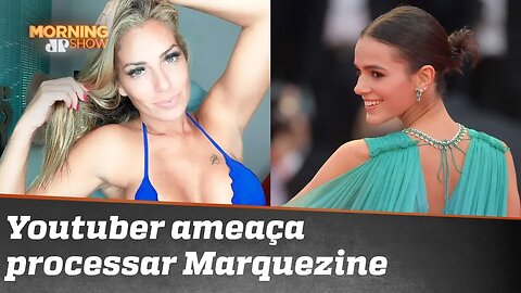 Chifre da discórdia: youtuber ameaça processar Bruna Marquezine
