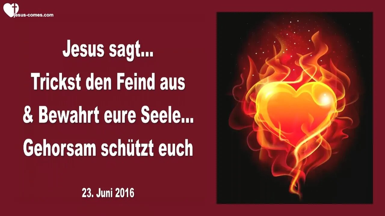 Rhema 18.03.2023 ❤️ Trickst den Feind aus und bewahrt eure Seele... Gehorsam schützt euch