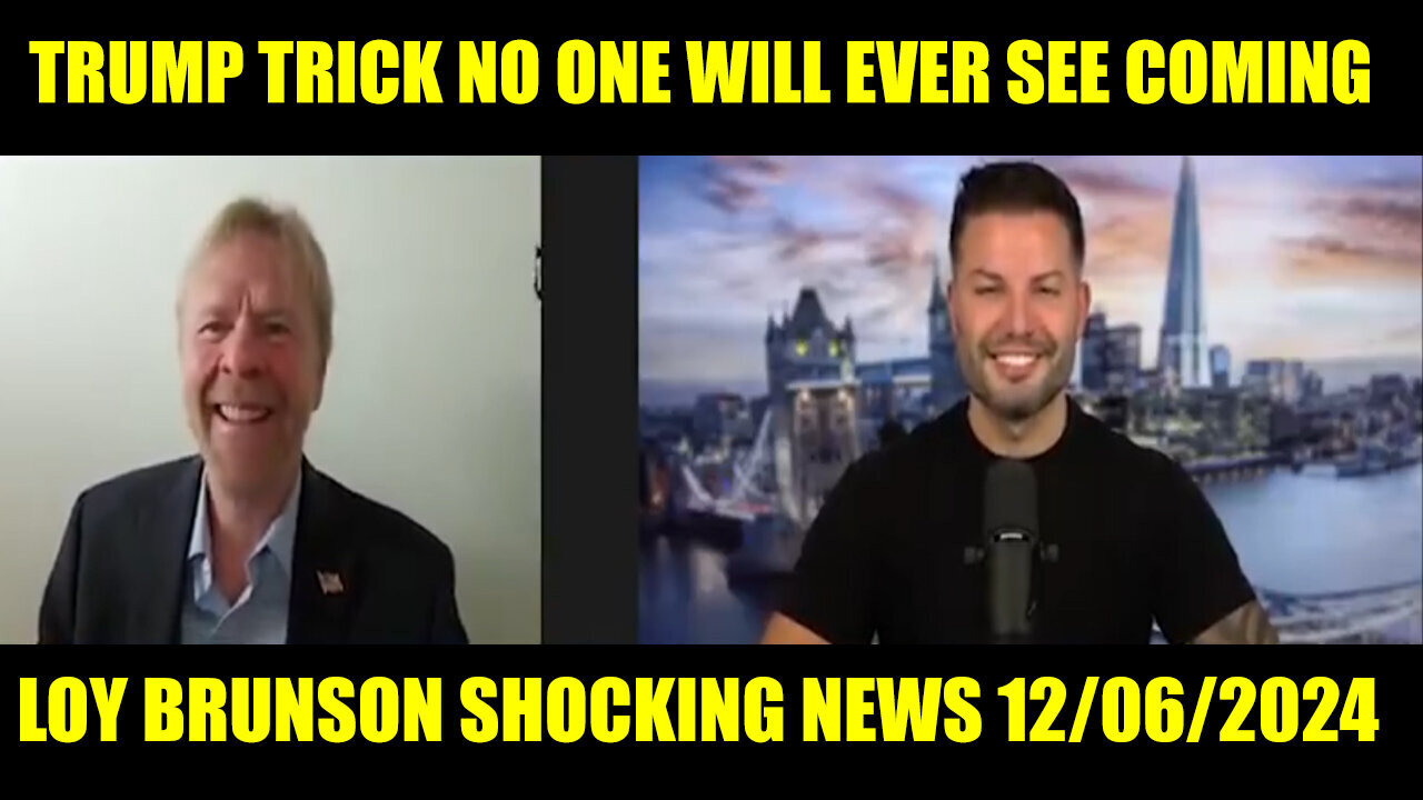 LOY BRUNSON SHOCKING NEWS 12/06/2024 : TRUMP MAKES BIG ANNOUNCEMENT, It's About to Get Real