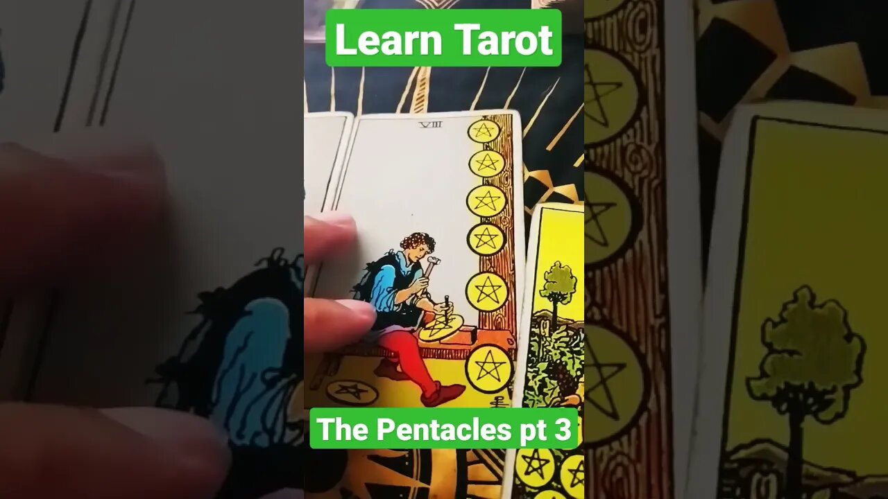 Learn Tarot : The Pentacles pt 3 #tarot