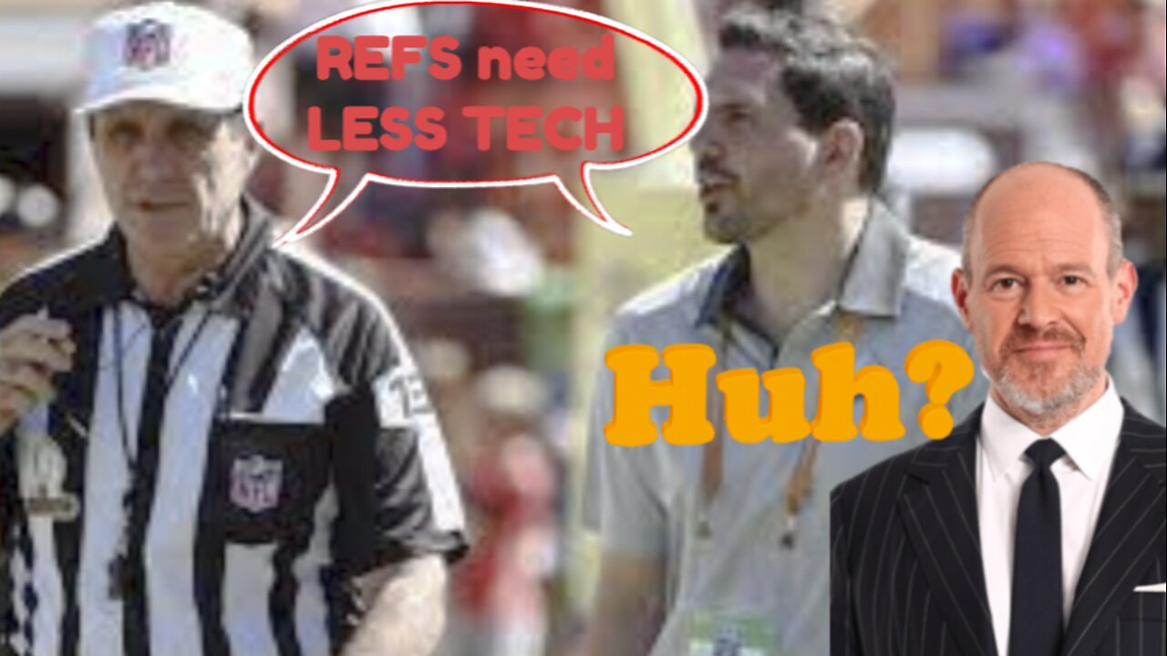 Rich Eisen SHUTS DOWN HEAD REF Dean Blandino after saying NFL needs LESS TECHNOLOGY? #nflreaction