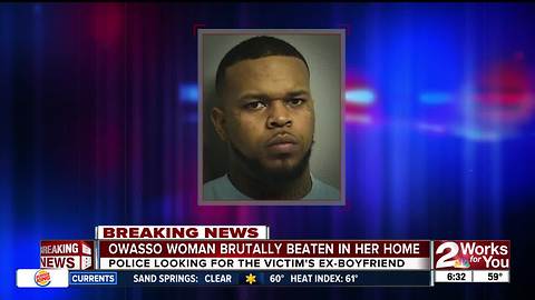 Police search for man who beat woman inside Owasso home