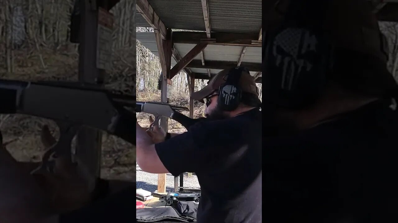 Suppressed 45-70 Marlin.