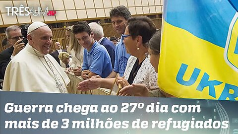 Ucrânia convida Papa Francisco para mediar negociações com a Rússia