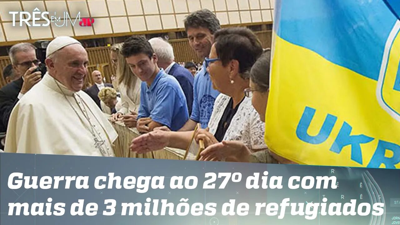 Ucrânia convida Papa Francisco para mediar negociações com a Rússia