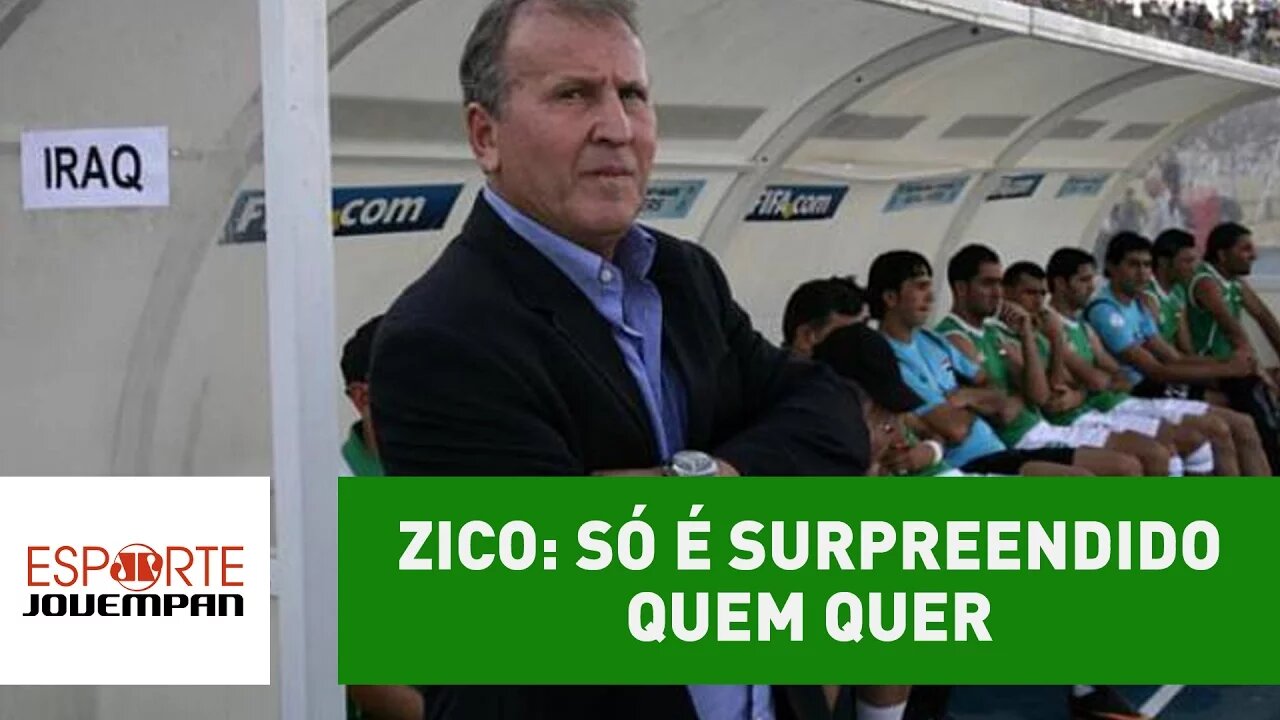 "Só é surpreendido quem quer", diz Zico sobre vitória do Kashima